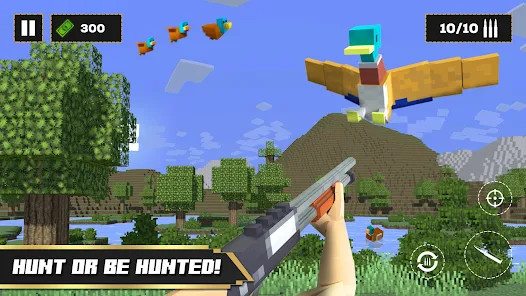 Duck Hunt 3D - Craftsman<span>(No ads)</span> screenshot image 4_Popularmodapk.com