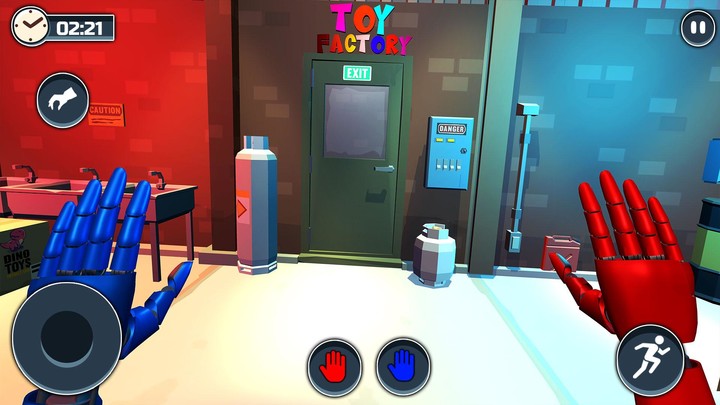 Blue Monster Scary Toy Factory screenshot image 3_Popularmodapk.com