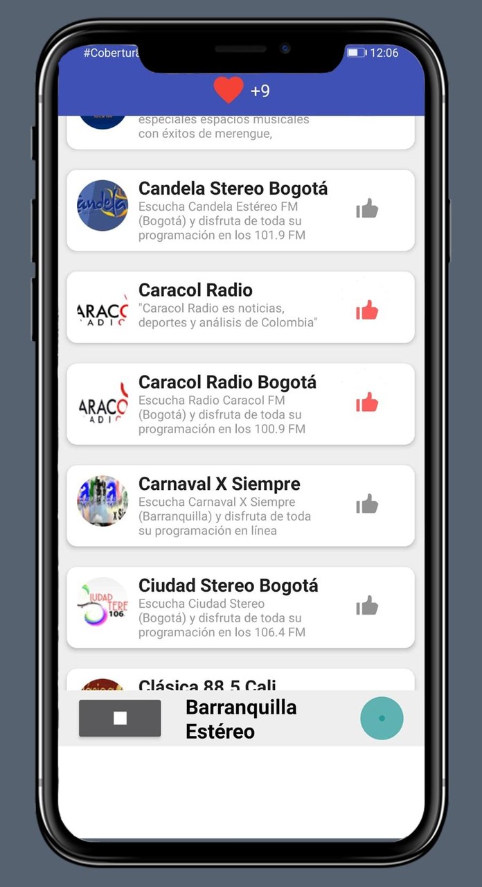 Radios de Colombia en vivo screenshot image 10_Popularmodapk.com