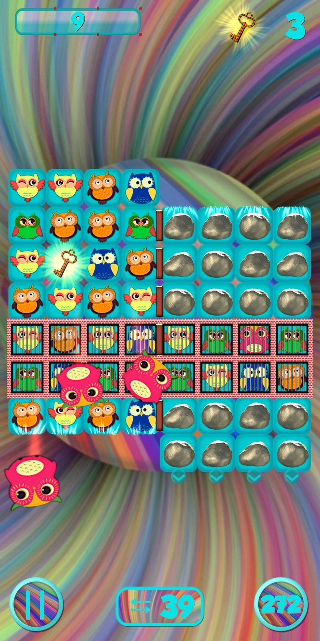 Crazy Owls Puzzle screenshot image 2_Popularmodapk.com