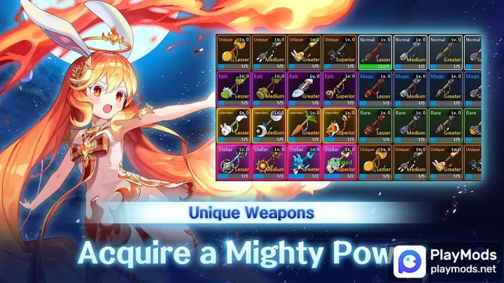 Idle Moon Rabbit: AFK RPG<span>(Mod Menu)</span> screenshot image 5_Popularmodapk.com