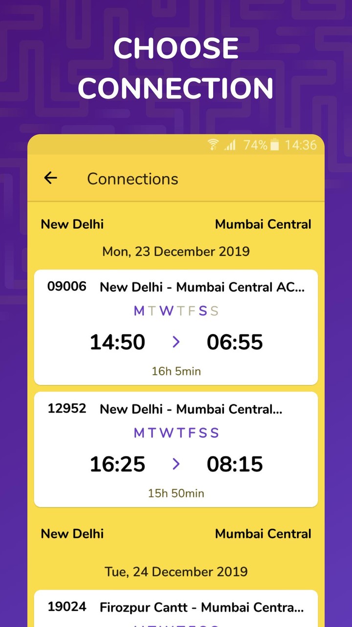 Kolkata Sub & local train time screenshot image 4_Popularmodapk.com