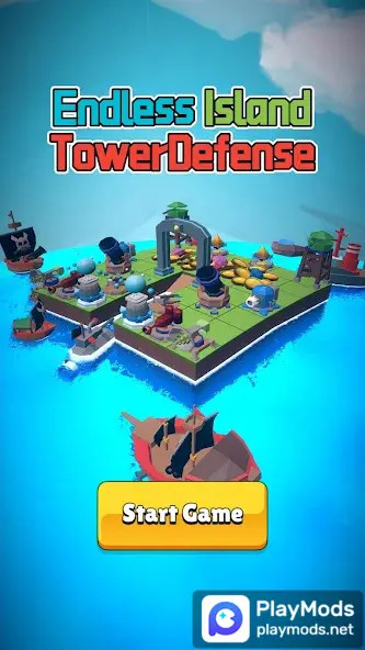 Endless Island TowerDefense-TD<span>(Paid)</span> screenshot image 1_Popularmodapk.com