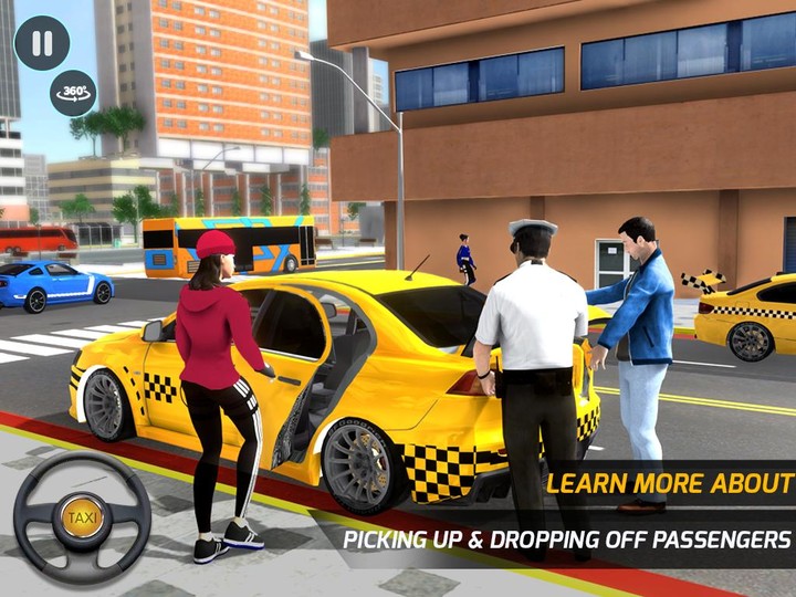 Taxi Driving School: Car Games screenshot image 8_Popularmodapk.com