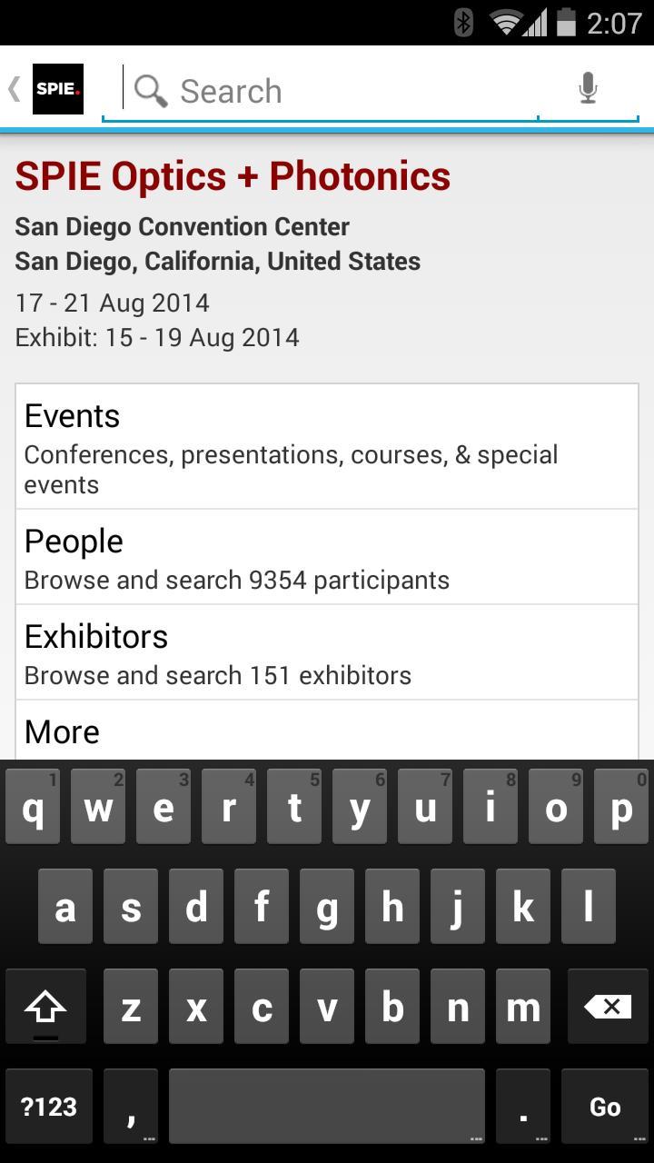 SPIE Conferences screenshot image 6_Popularmodapk.com
