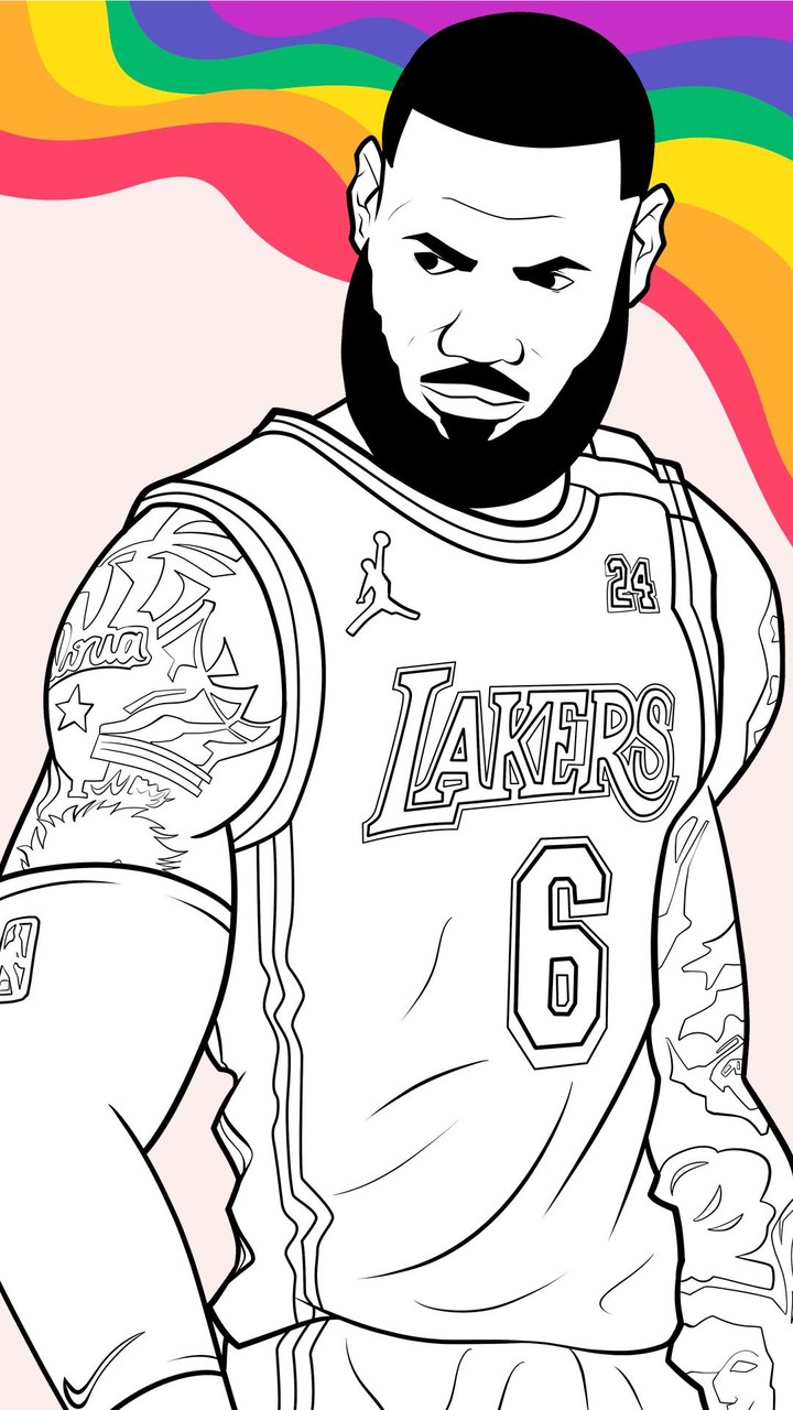 Coloring Basketball Player NBA screenshot image 1_Popularmodapk.com