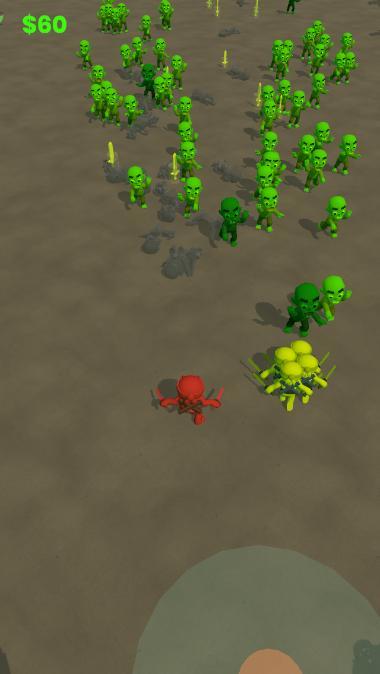 Ninja Army vs Zombies screenshot image 2_Popularmodapk.com