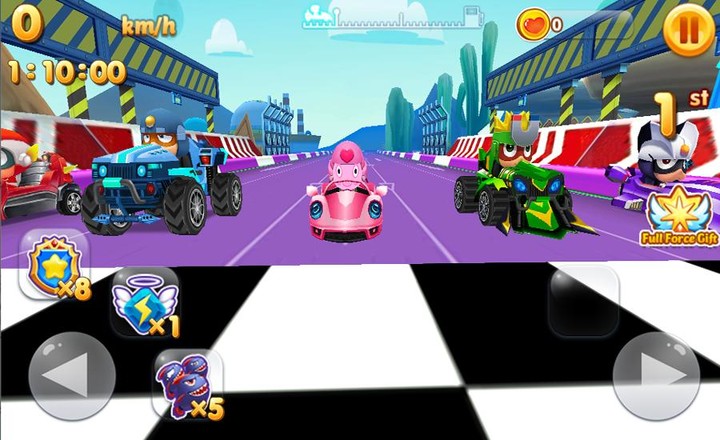 Happy pig Racing game screenshot image 2_Popularmodapk.com