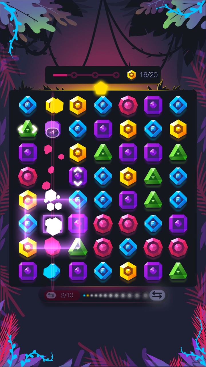 Jewels FRVR - Gems Blast & Dia screenshot image 1_Popularmodapk.com