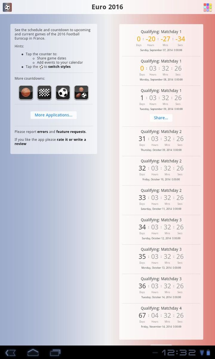 Countdown for Euro 2016 screenshot image 13_Popularmodapk.com