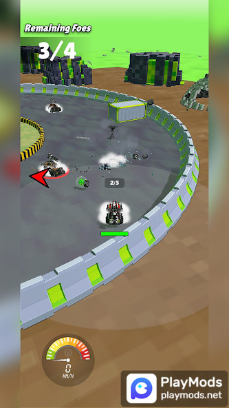 Cars Battle - Voxel Edition<span>(unlimited money)</span> screenshot image 4_Popularmodapk.com