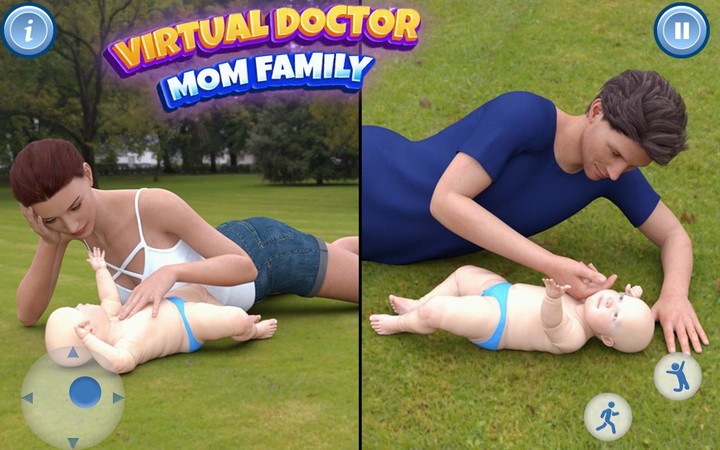 Virtual Doctor Mom Family Sim screenshot image 2_Popularmodapk.com
