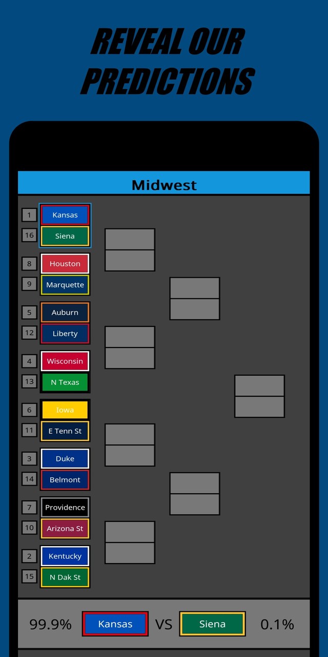 March Sadness - Bracket Sim screenshot image 11_Popularmodapk.com