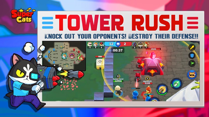 Super Cats screenshot image 1_Popularmodapk.com