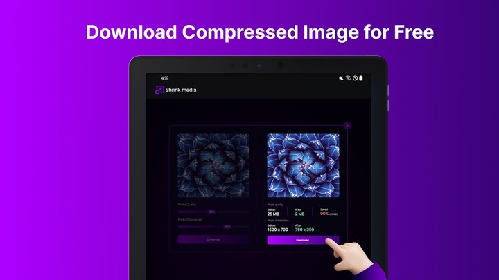 Shrink.media (Compress Images) screenshot image 3_Popularmodapk.com
