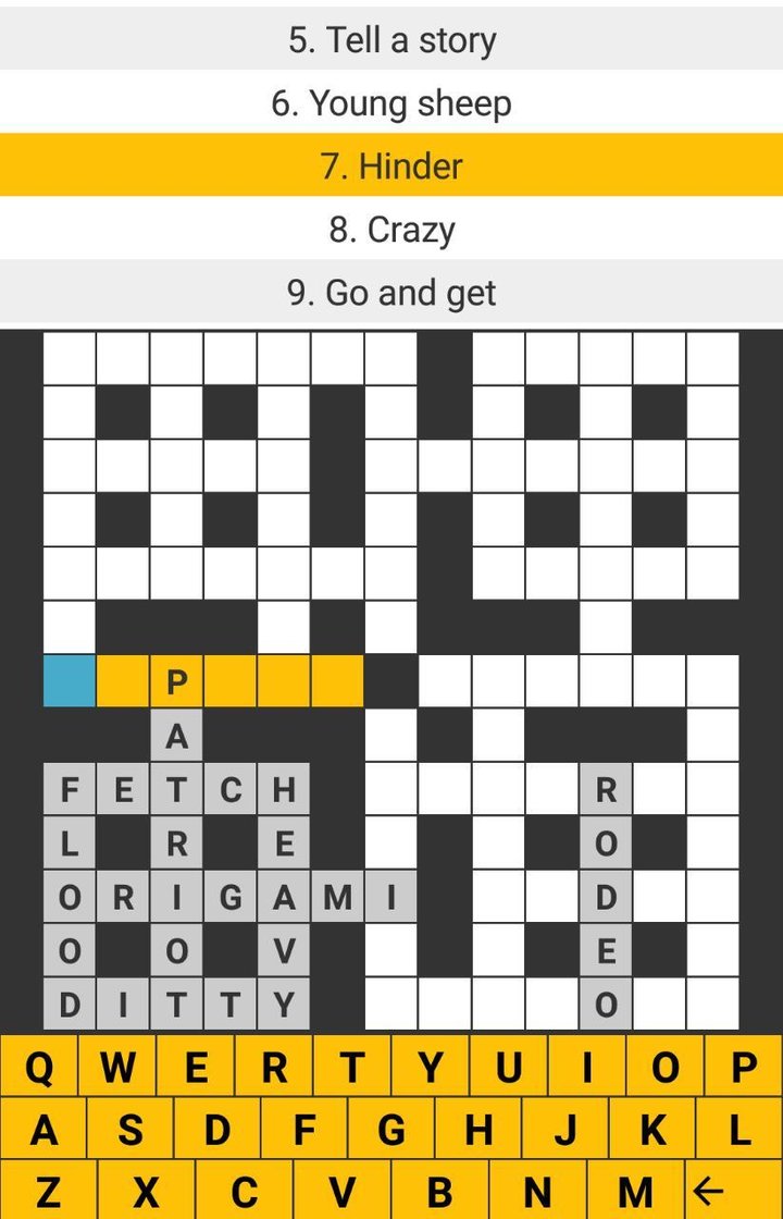 Crosswords Puzzle in English screenshot image 4_Popularmodapk.com