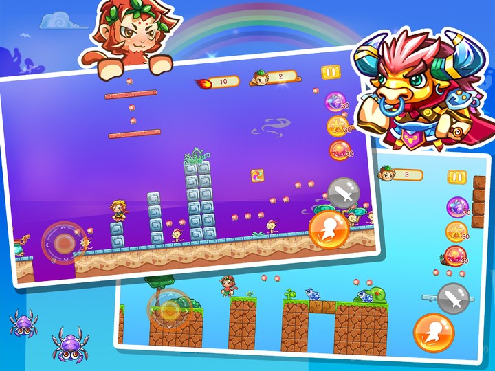 Super Monkey - parkour game screenshot image 5_Popularmodapk.com