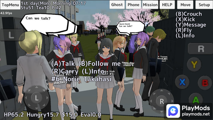 School Girls Simulator<span>(Mod  Menu)</span> screenshot image 2_Popularmodapk.com