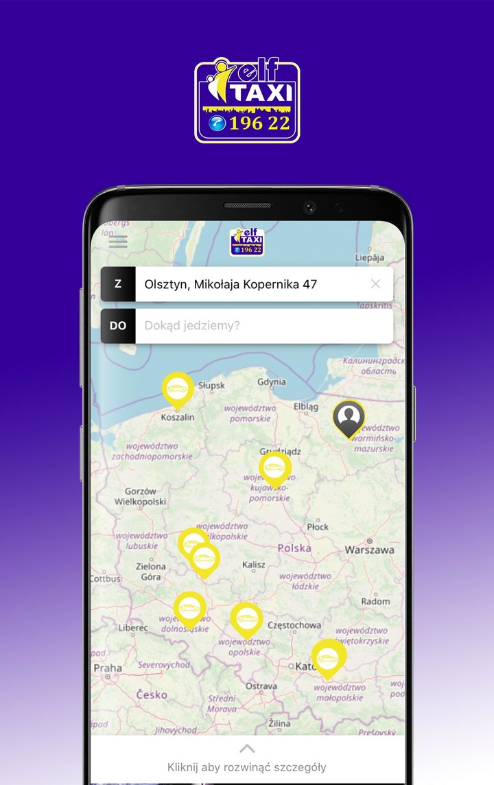 Elf Taxi Olsztyn screenshot image 8_Popularmodapk.com