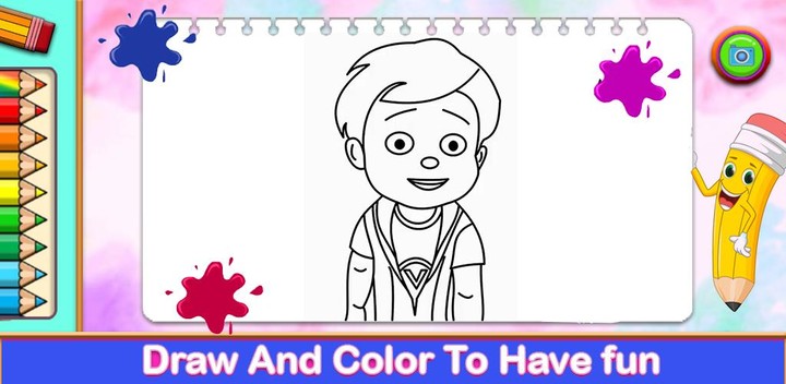 Vir Robot Boy Coloring book screenshot image 2_Popularmodapk.com