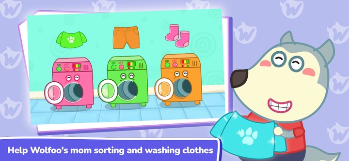 Wolfoo Learns: Little Baby DIY screenshot image 3_Popularmodapk.com