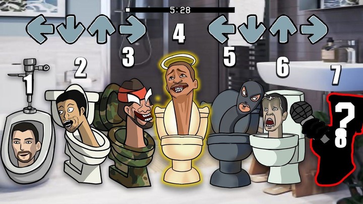 Skibin Toilet - FNF screenshot image 4_Popularmodapk.com