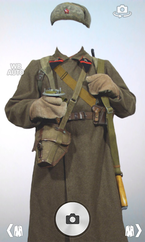 WW 2 soldier suit photomontage screenshot image 1_Popularmodapk.com