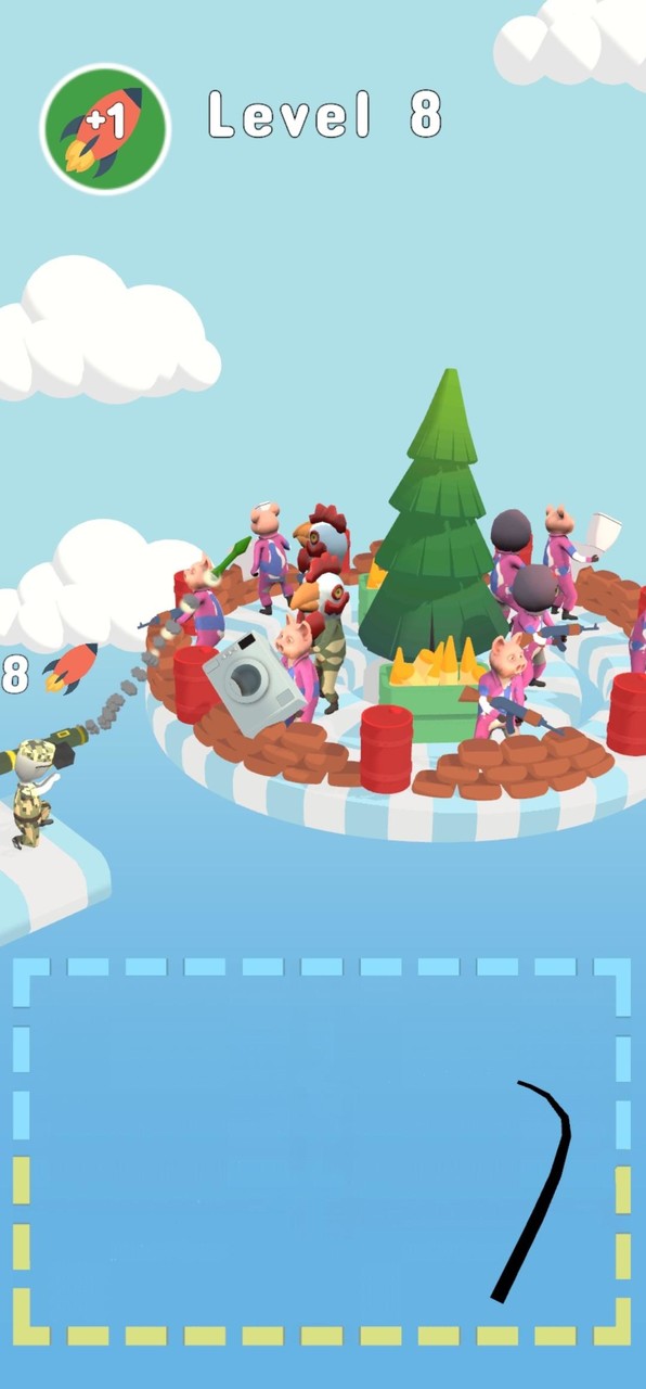 Javelin Paint - Bravery Game screenshot image 9_Popularmodapk.com