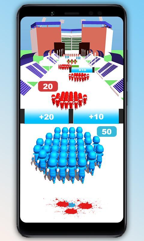 Count Crowd Run Mob Clash 3D screenshot image 12_Popularmodapk.com