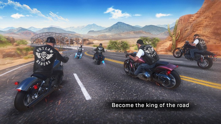 Outlaw Riders: Biker Wars screenshot image 1_Popularmodapk.com