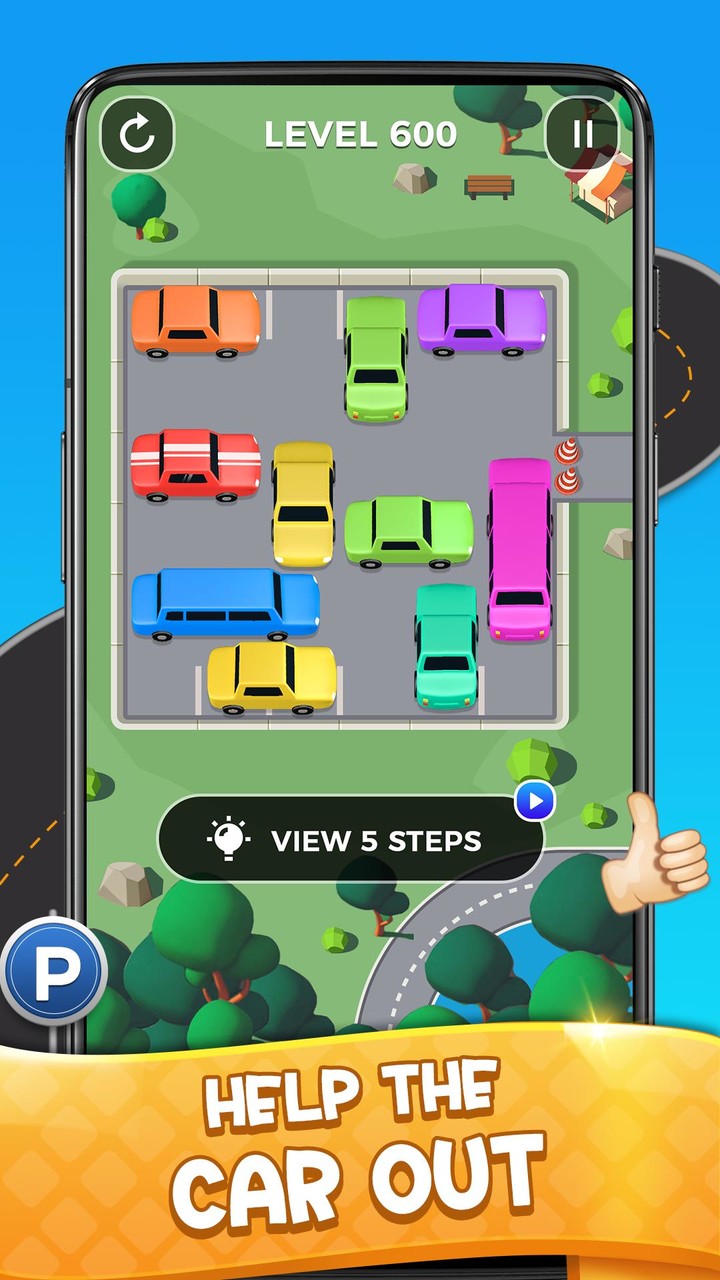 Car Parking Jam - Unblock Car screenshot image 2_Popularmodapk.com