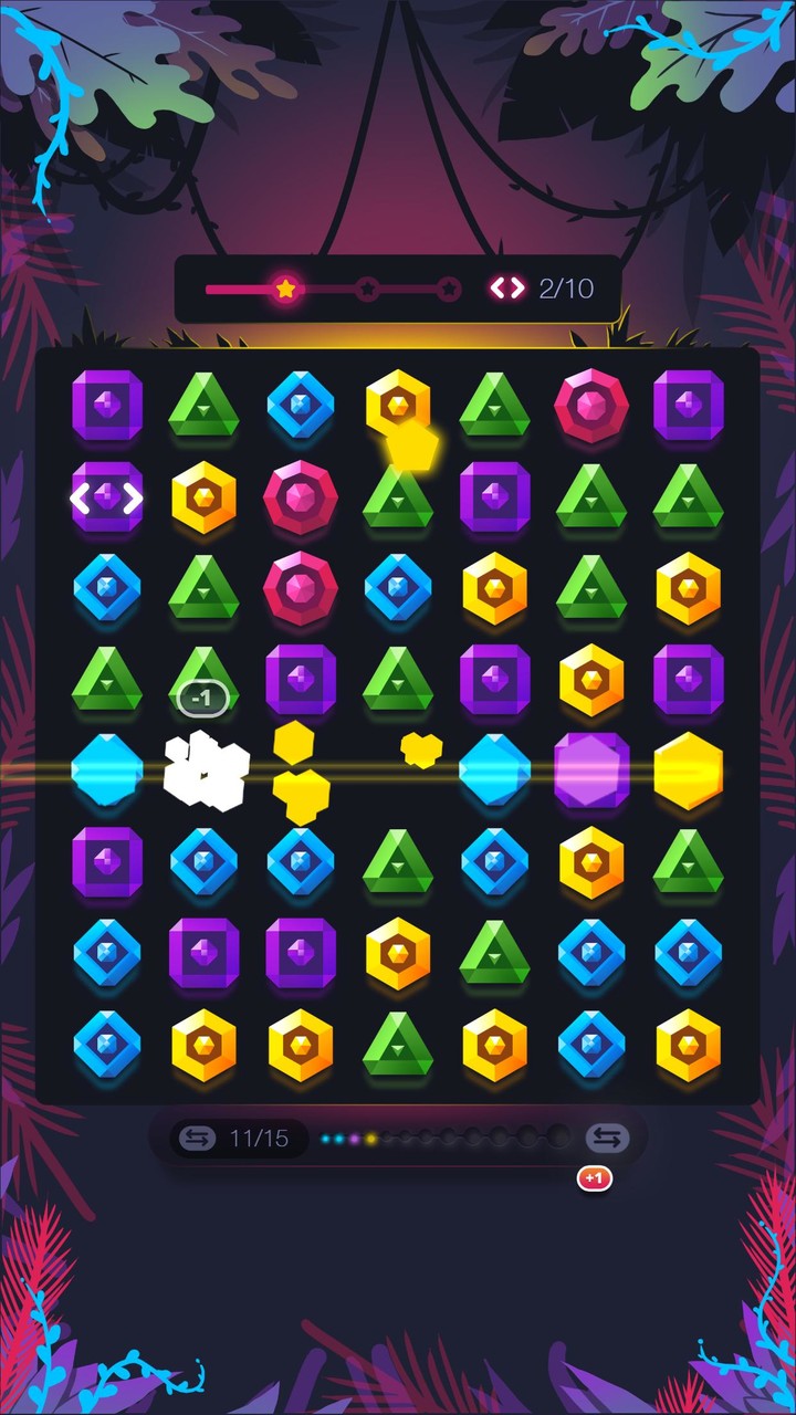 Jewels FRVR - Gems Blast & Dia screenshot image 2_Popularmodapk.com