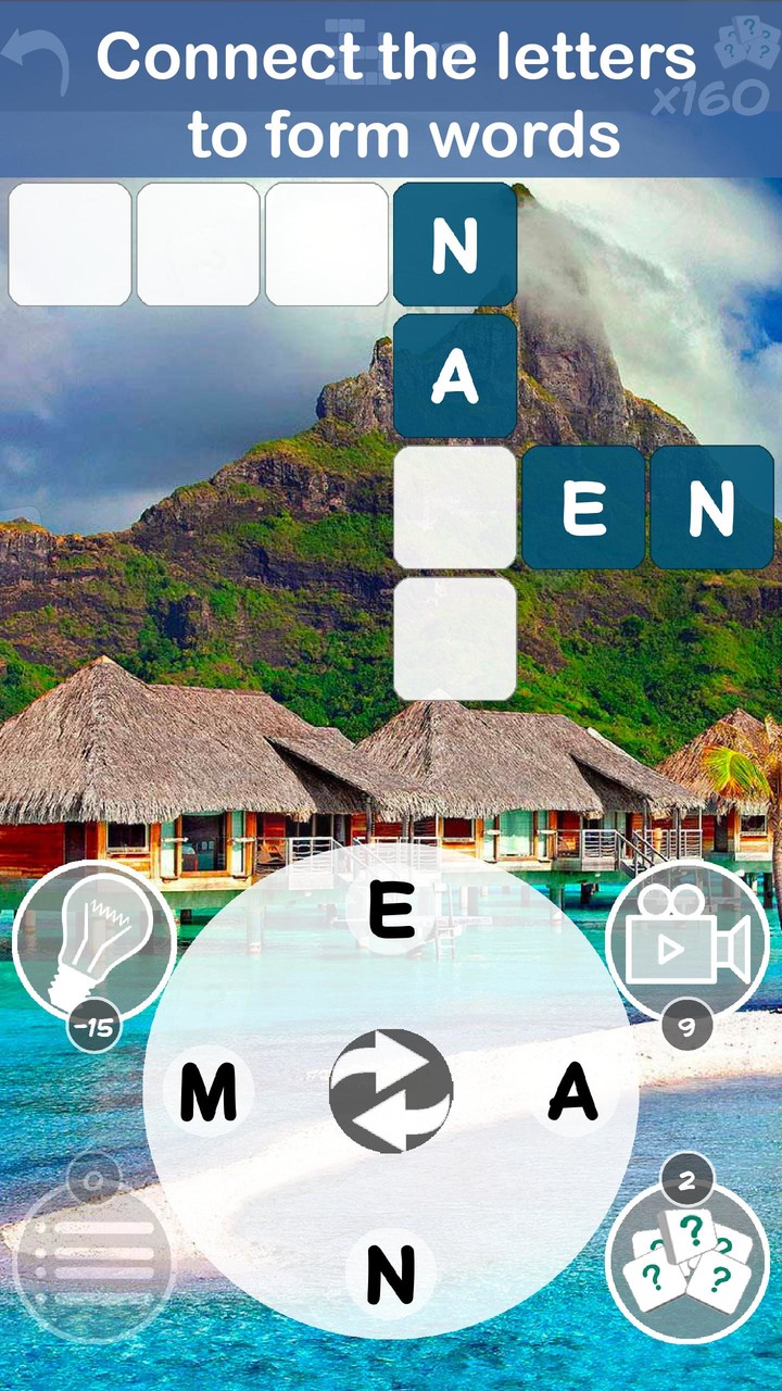 crossword puzzle : Word search screenshot image 1_Popularmodapk.com
