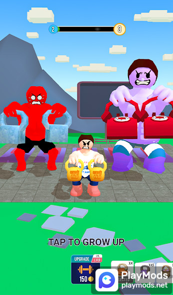 Gym Workout Clicker: Muscle Up<span>(No Ads)</span> screenshot image 3_Popularmodapk.com