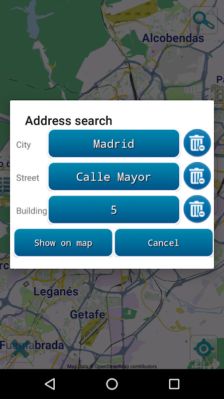 Map of Madrid offline screenshot image 4_Popularmodapk.com
