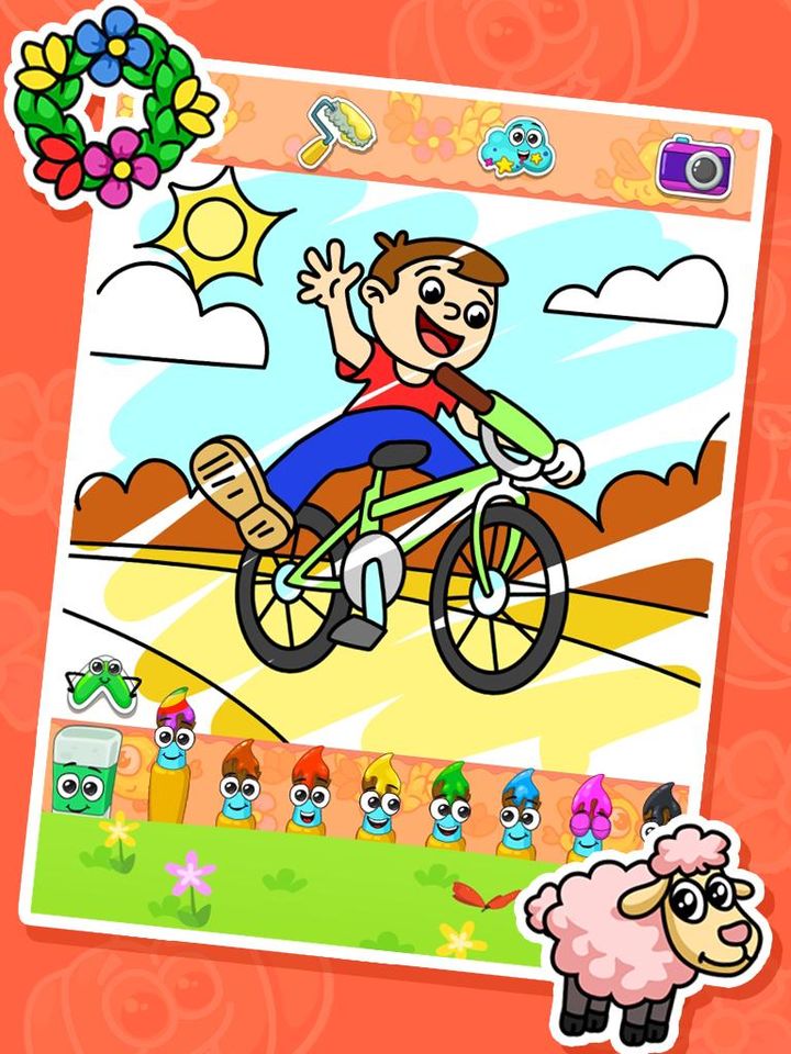 Coloring games : coloring book screenshot image 1_Popularmodapk.com