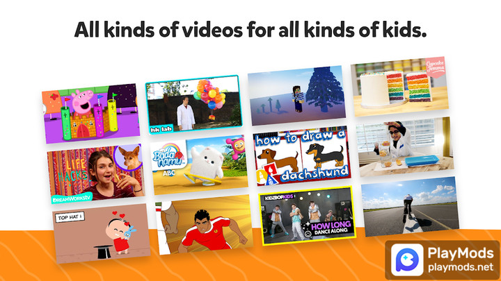 YouTube Kids<span>(AD Free)</span> screenshot image 2_Popularmodapk.com