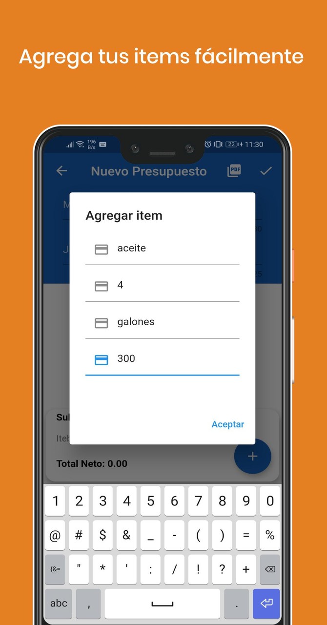 Budget Template for clients screenshot image 13_Popularmodapk.com