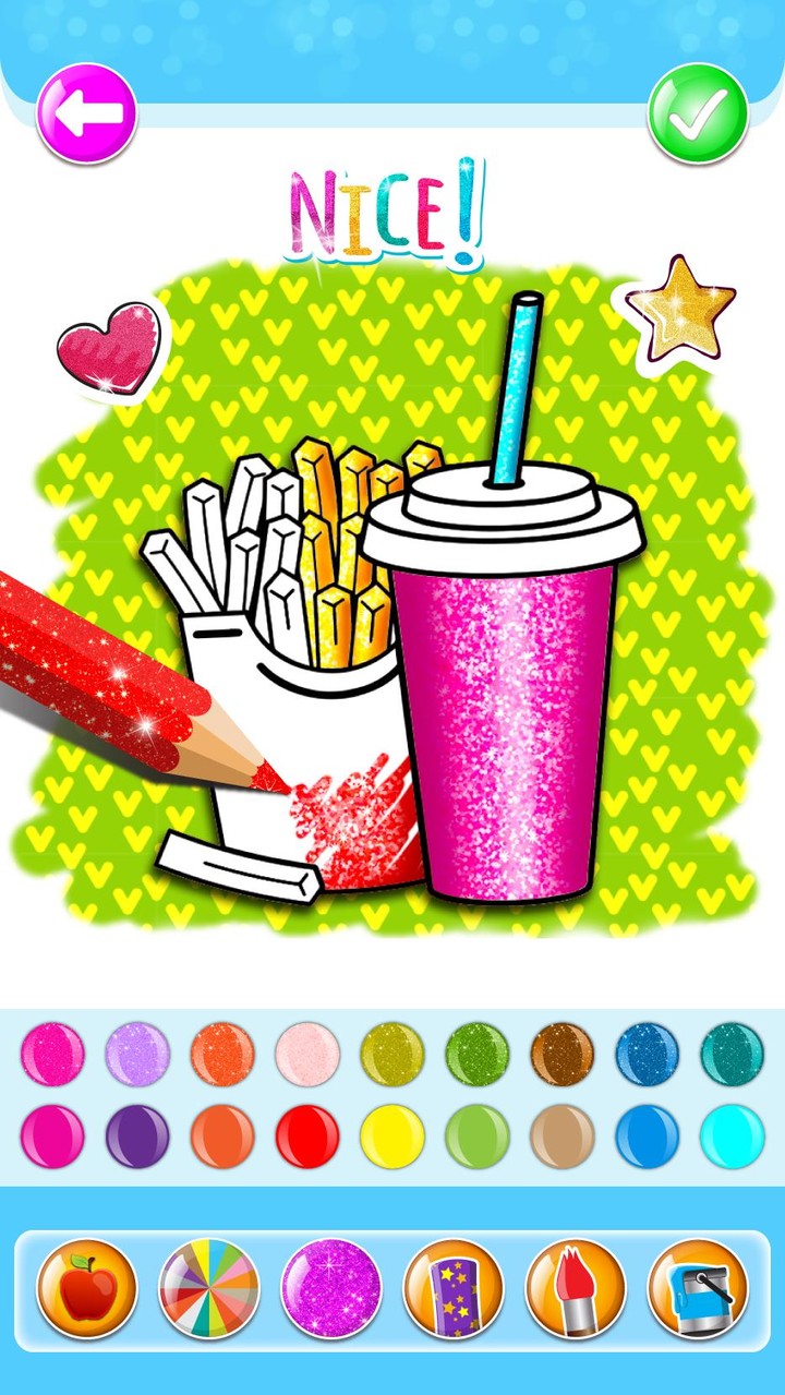 Food Coloring Game - Learn Colors screenshot image 3_Popularmodapk.com