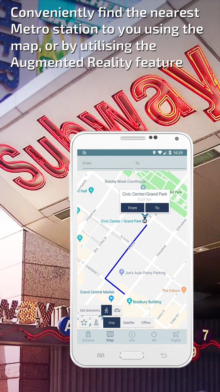 Los Angeles Metro Guide and Subway Route Planner screenshot image 4_Popularmodapk.com