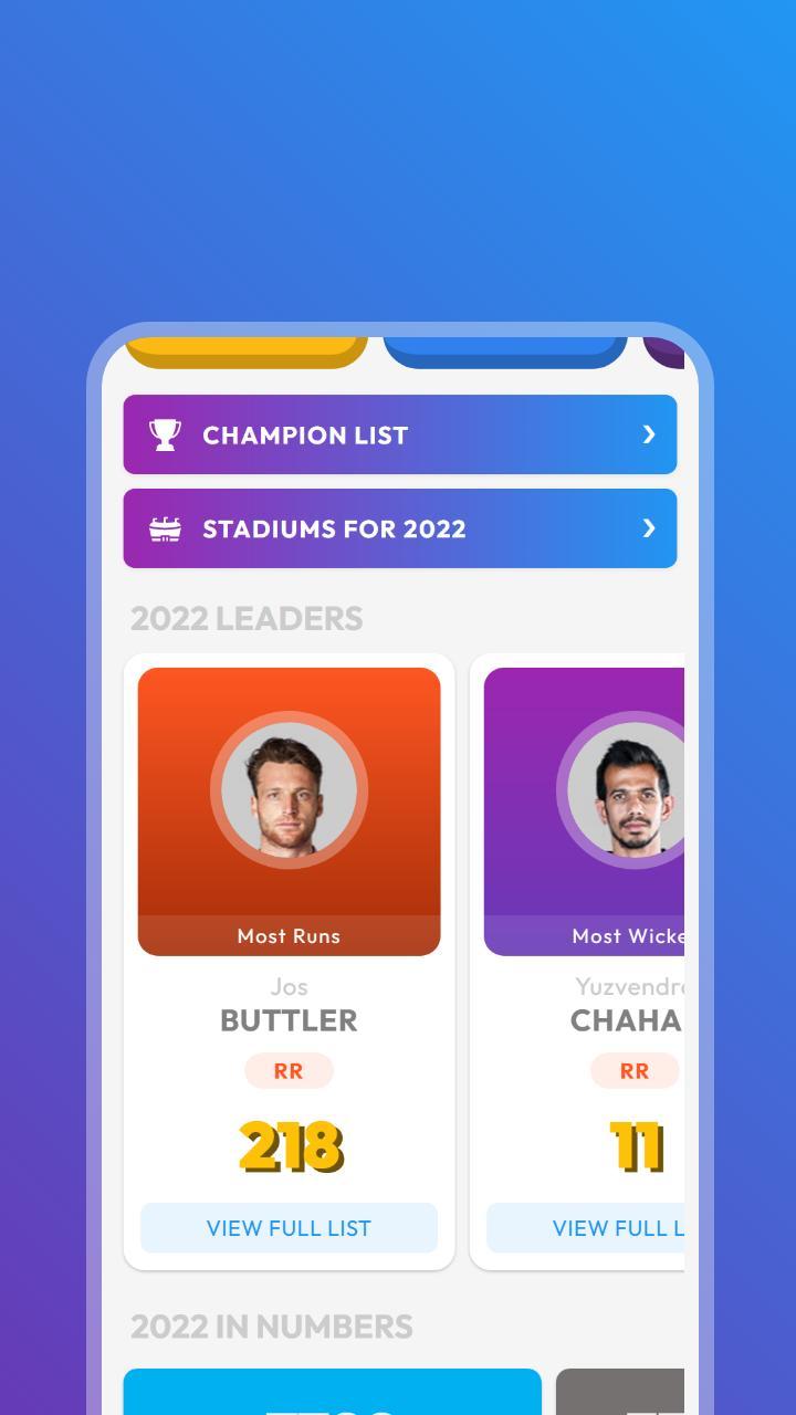 IPL 2022 Schedule & Live Score screenshot image 15_Popularmodapk.com