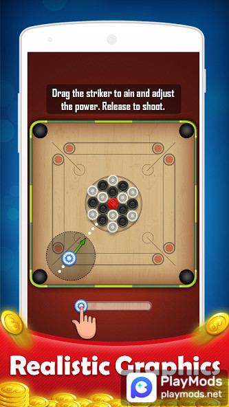 Carrom Board Disc Pool Game<span>(No Ads)</span> screenshot image 5_Popularmodapk.com