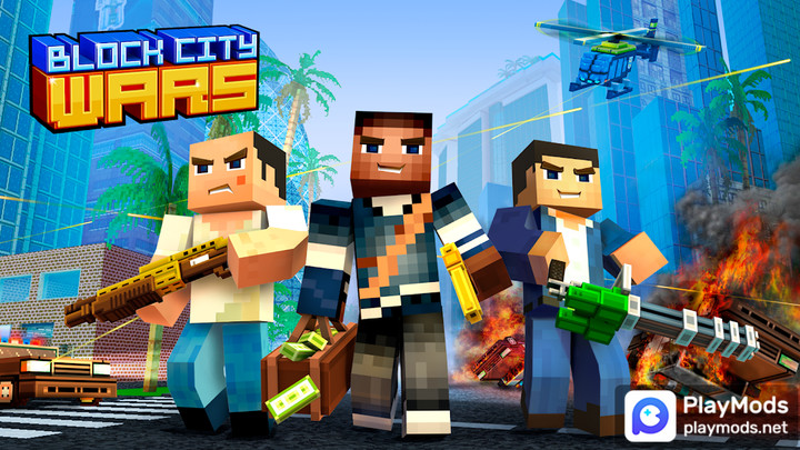 Block City Wars: Pixel Shooter with Battle Royale<span>(Endless bullets)</span> screenshot image 10_Popularmodapk.com