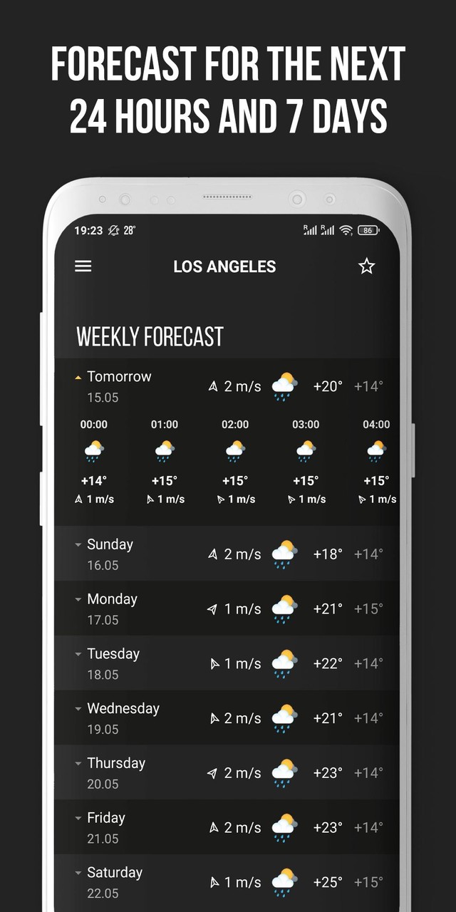 Weather, widget and radar screenshot image 6_Popularmodapk.com