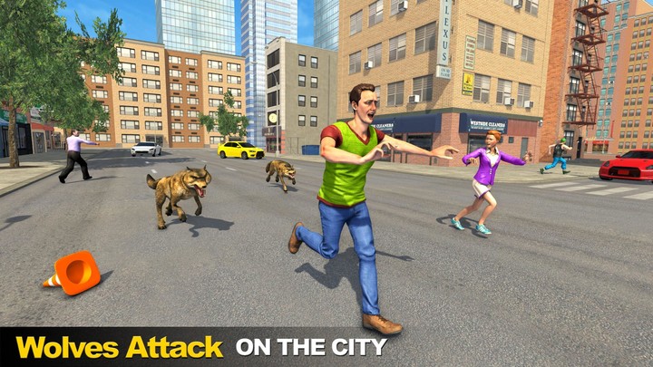 Police Dog VS Wild Wolf Attack screenshot image 14_Popularmodapk.com