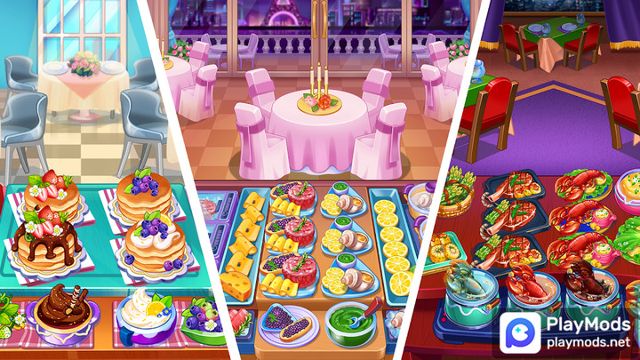 Rush Cooking: Craze Restaurant<span>(Unlimited Diamonds)</span> screenshot image 1_Popularmodapk.com