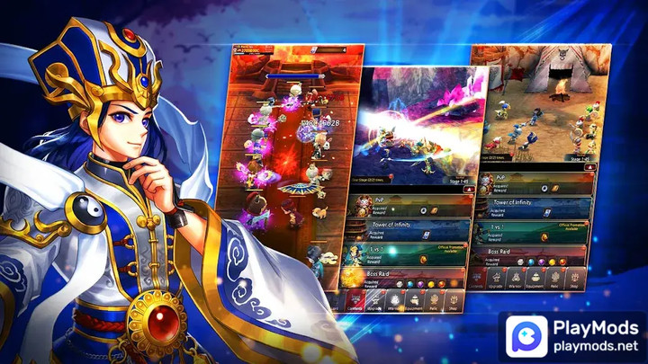 Three Kingdoms Idle<span>(Gold drop Multiplier)</span> screenshot image 1_Popularmodapk.com