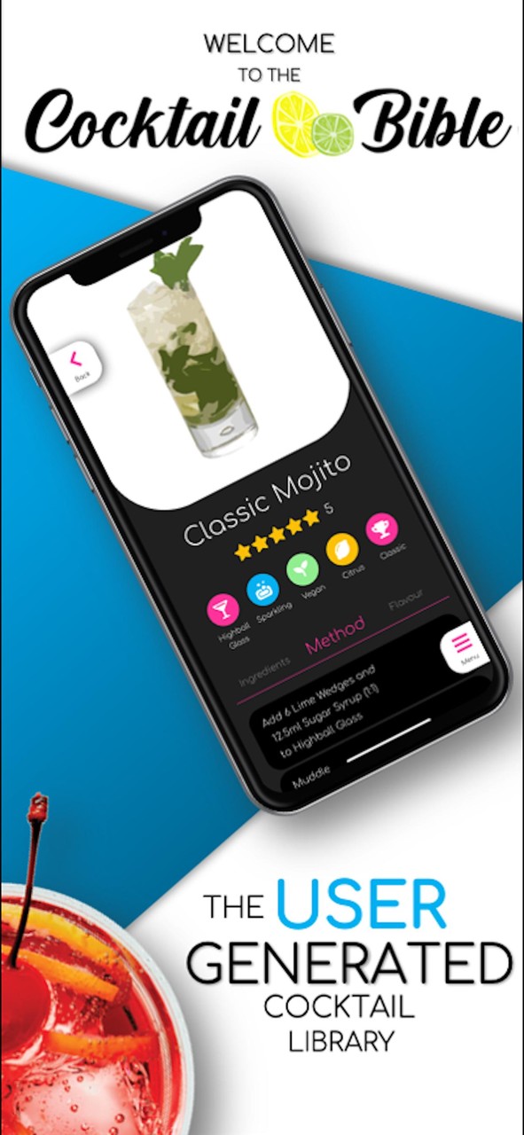 The Cocktail Bible screenshot image 1_Popularmodapk.com
