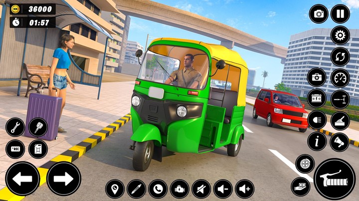 Auto Tuk Tuk Rickshaw Game screenshot image 5_Popularmodapk.com