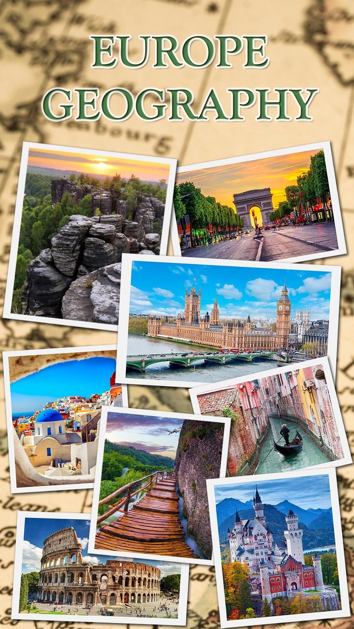 Europe Geography - Quiz Game screenshot image 1_Popularmodapk.com